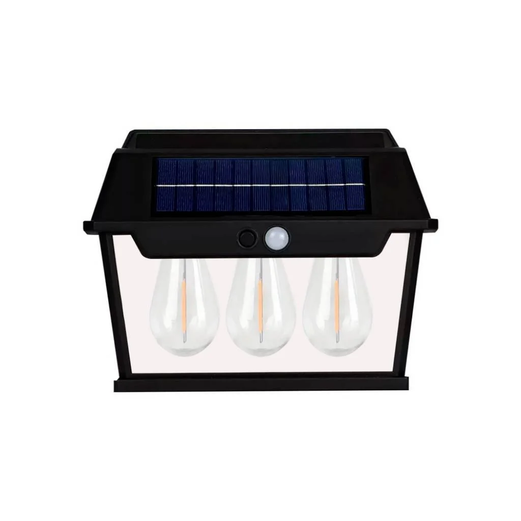 FOCO LED SOLAR DE PARED PARA EXTERIOR