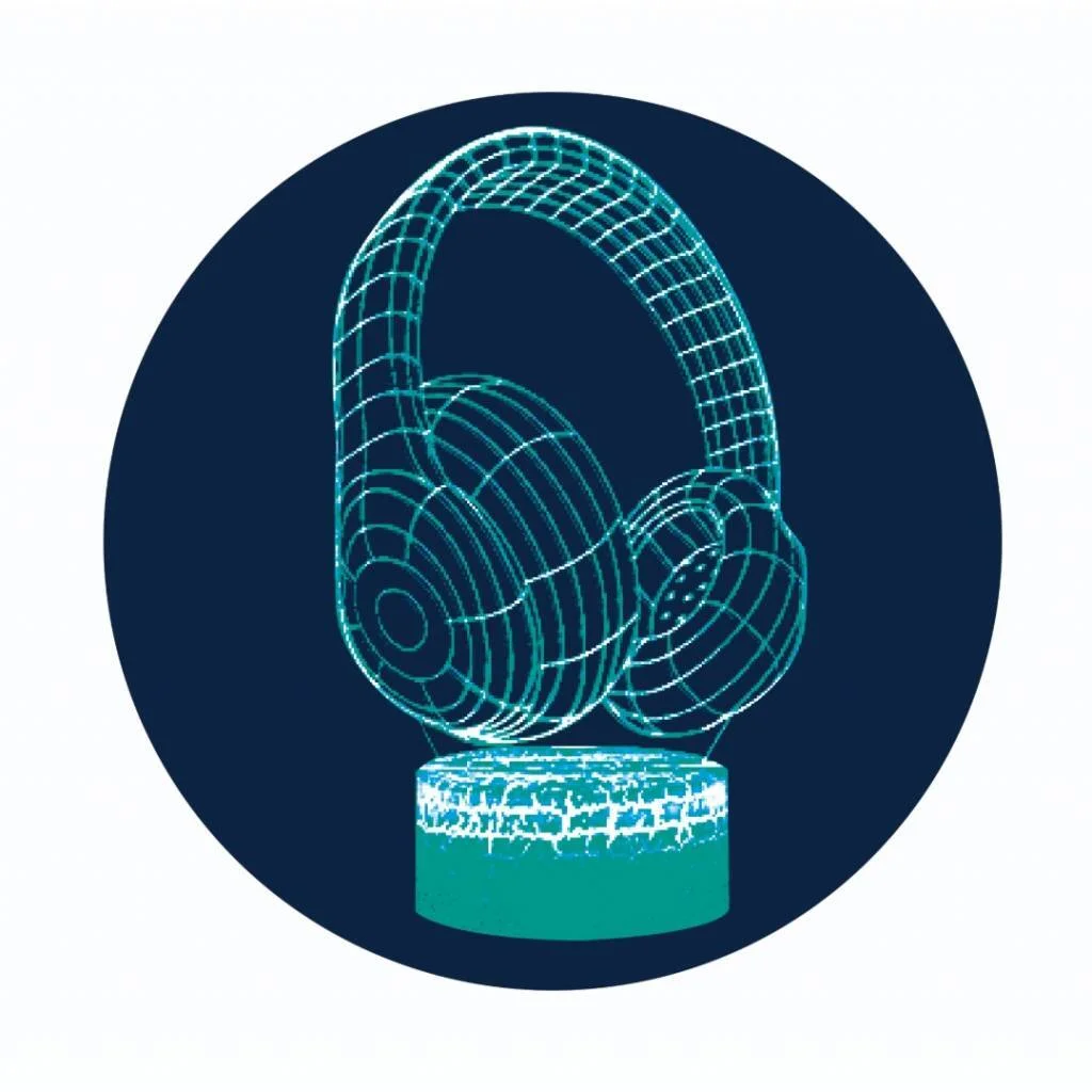 LÁMPARA ILUSIÓN 3D AURICULAR